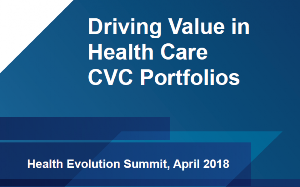 Health Evolution Summit CVC report 2018